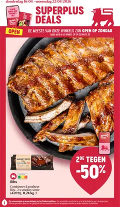 Delhaize folder week 16 geldig vanaf 16/04/2026
