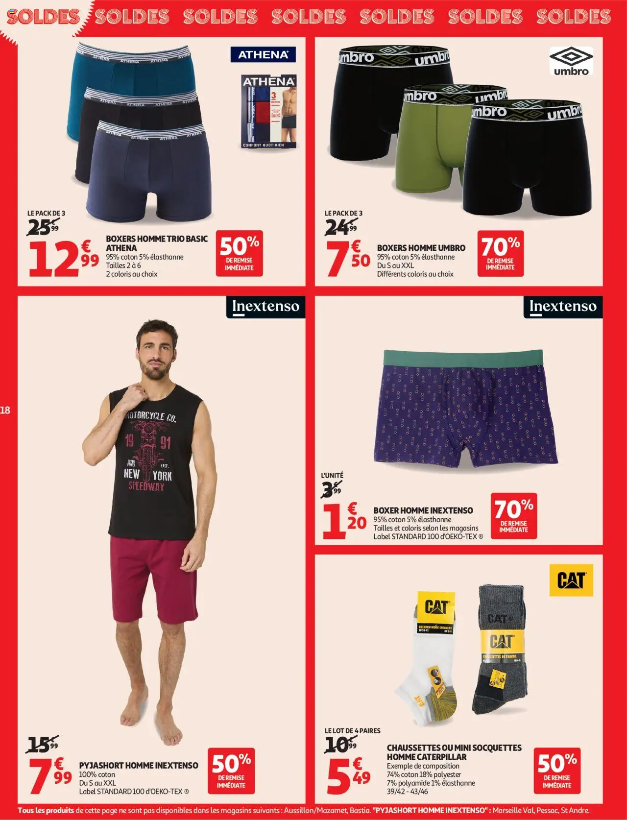 Auchan - SOLDES CORSE : jusqu'à -70% ! - page 18 - valable à partir du 09/07/2025