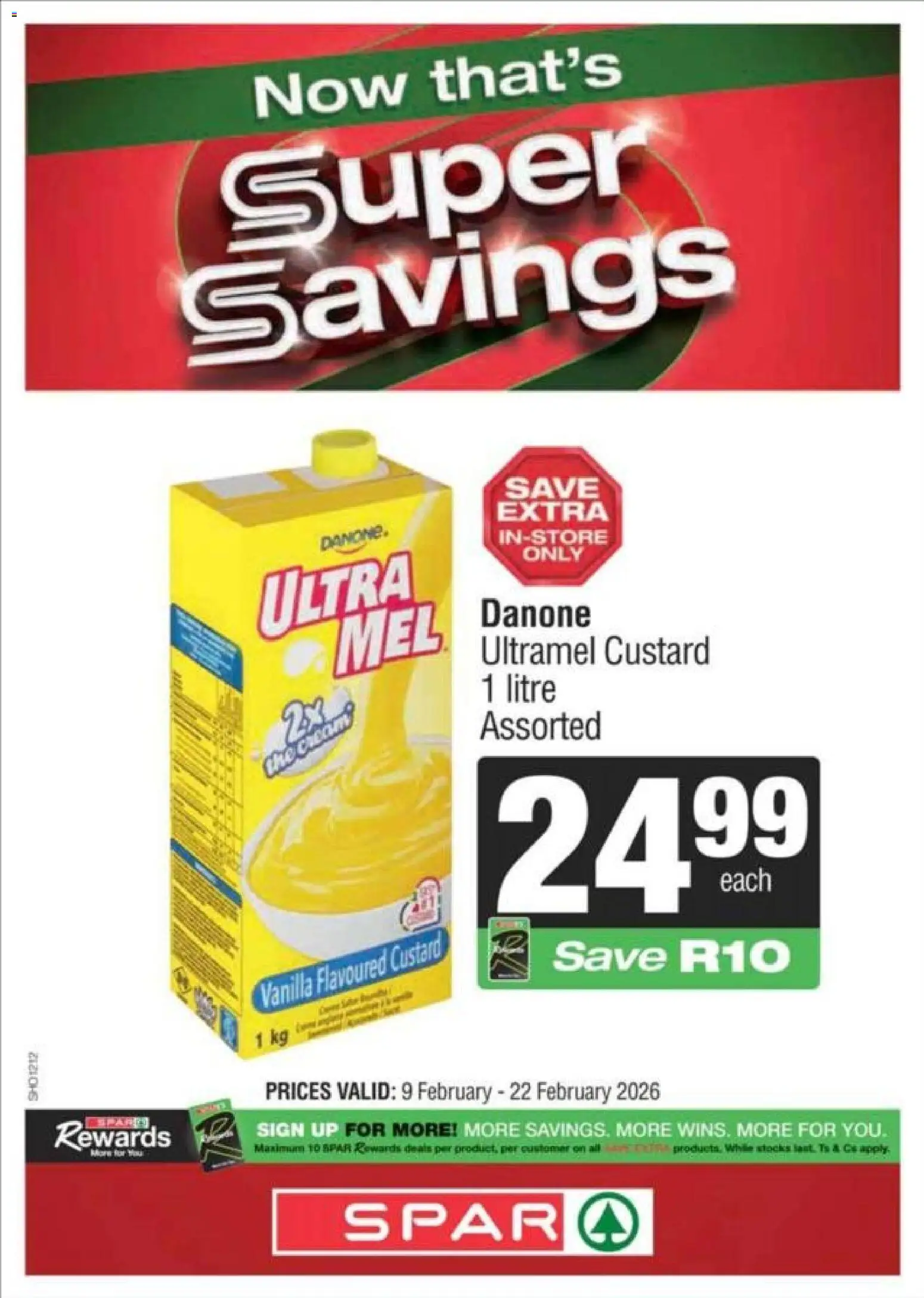 Superspar Specials - page 1- valid from 09/02/2026