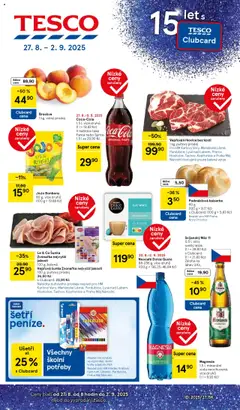 Náhled Tesco leták - Hypermarket platný od 27.08.2025