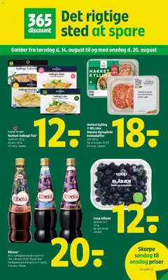 Forhåndsvisning Coop 365 - Tilbudsavis gyldig fra 14/08/2025