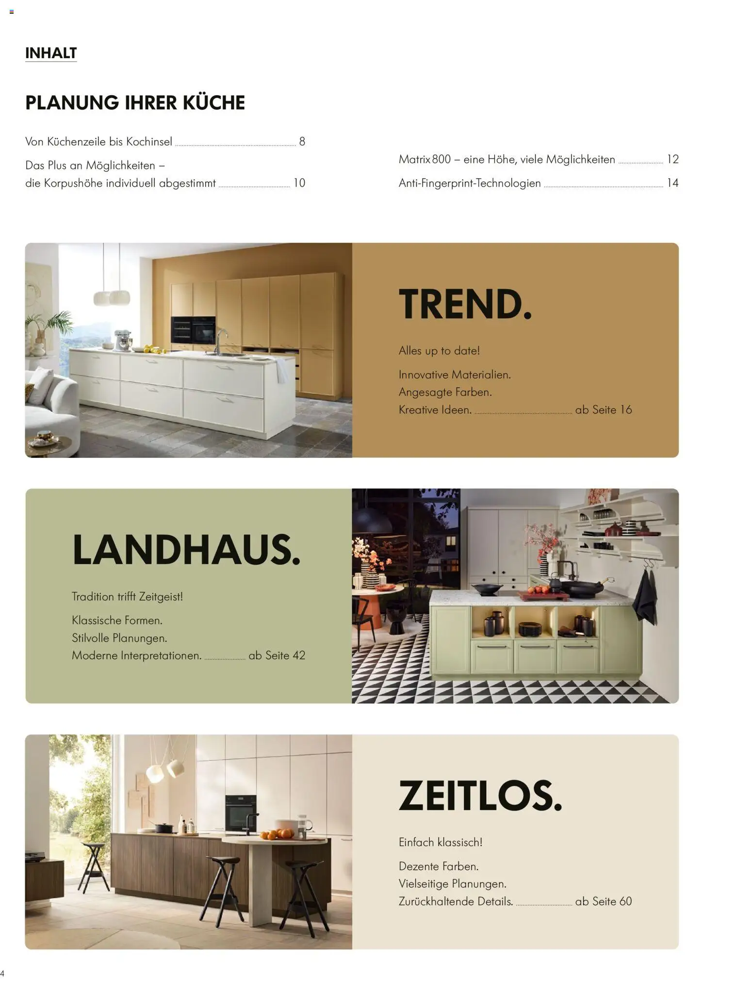 Ostermann Nolte Küchenprospekt 2026 - Seite 4 - gültig ab 01.01.2026