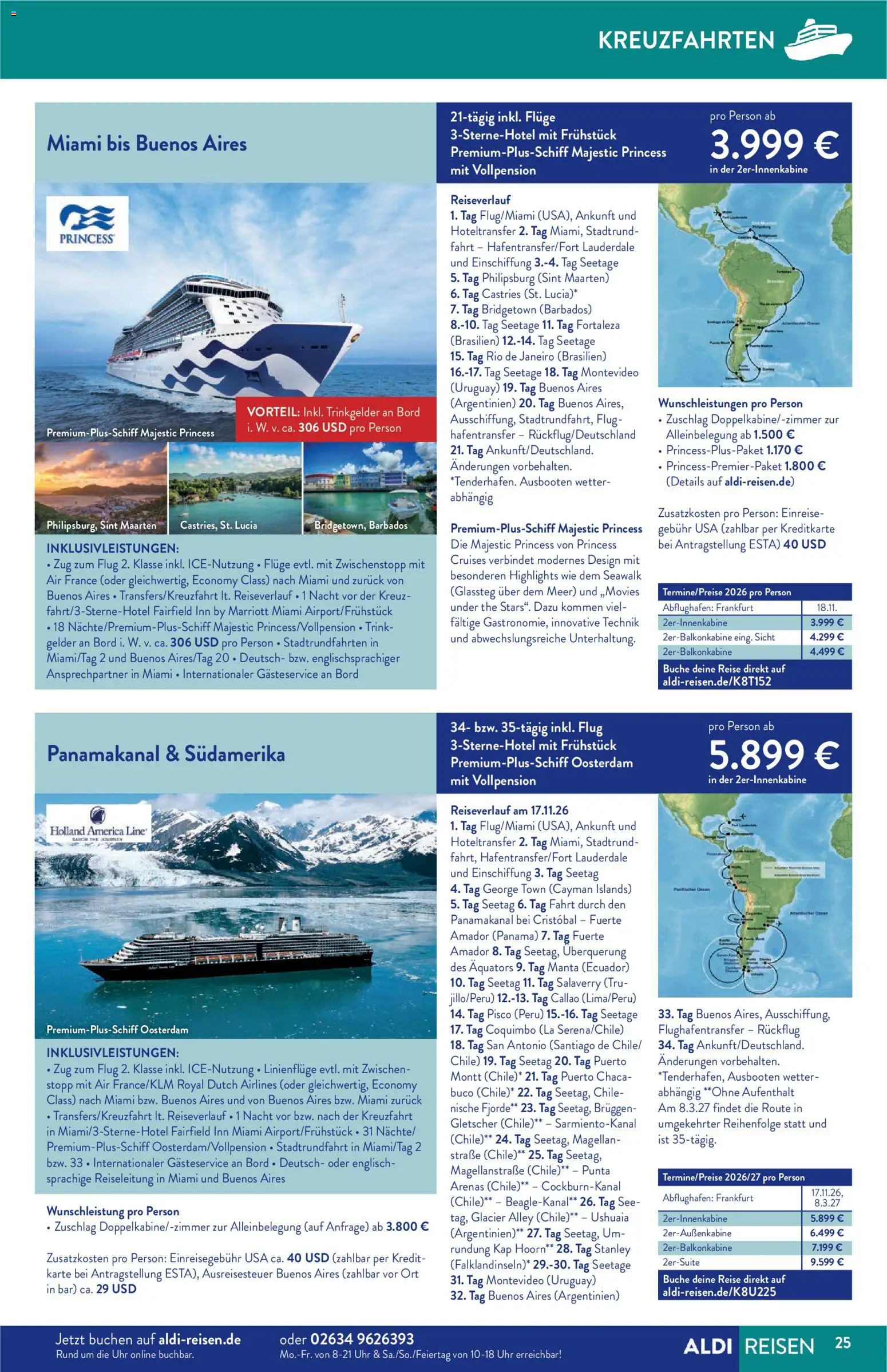 Aldi Reisen Prospekt 	 - Seite 25 - gültig ab 01.03.2026