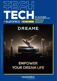 Anteprima Euronics Dreame catalogo valida dal 16/10/2025
