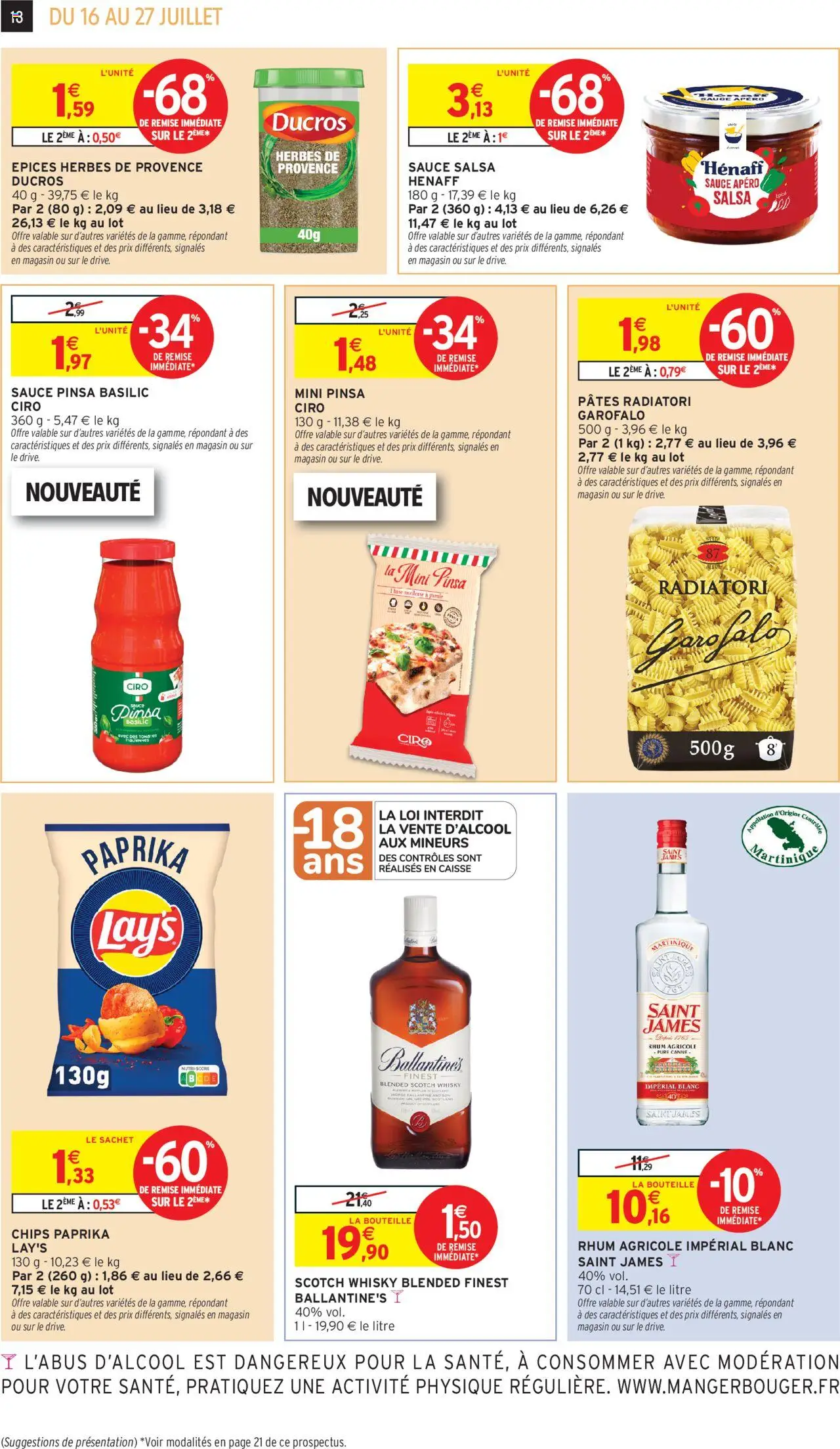 Intermarché catalogue Super - page 18 - valable à partir du 16/07/2025