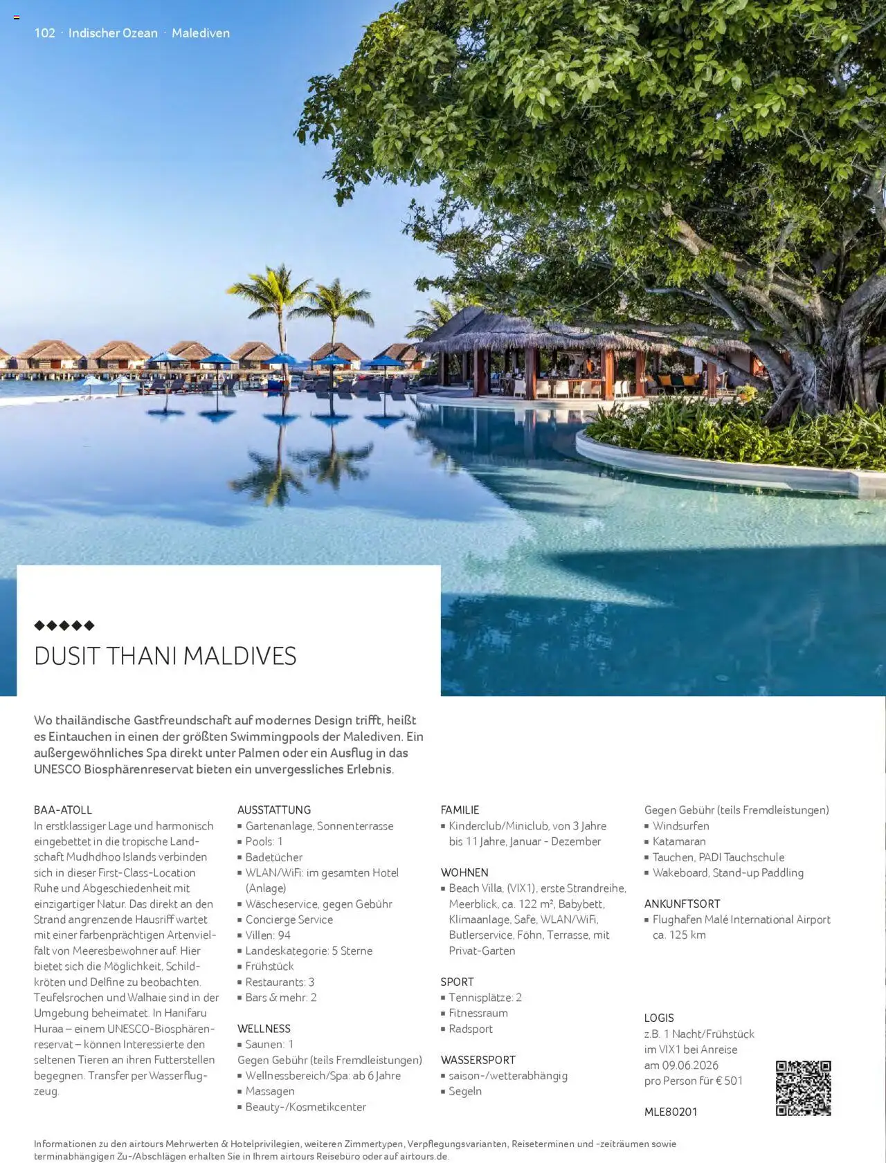 TUI airtours Katalog  Erstklassige Fernreisen 2025/26 - Seite 102 - gültig ab 01.11.2025