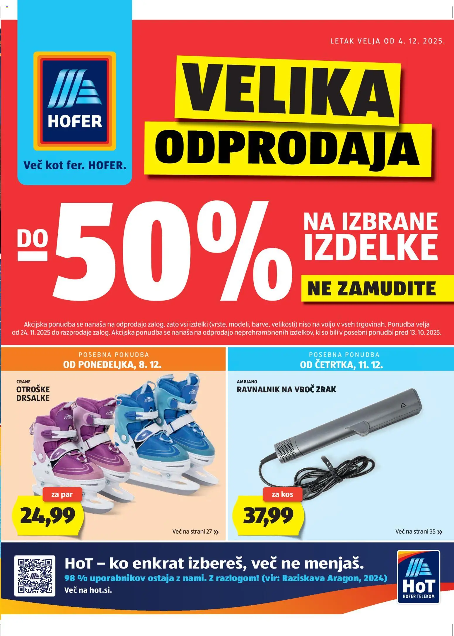Hofer SI - Katalog - stranica 1- važeći od 04.12.2025