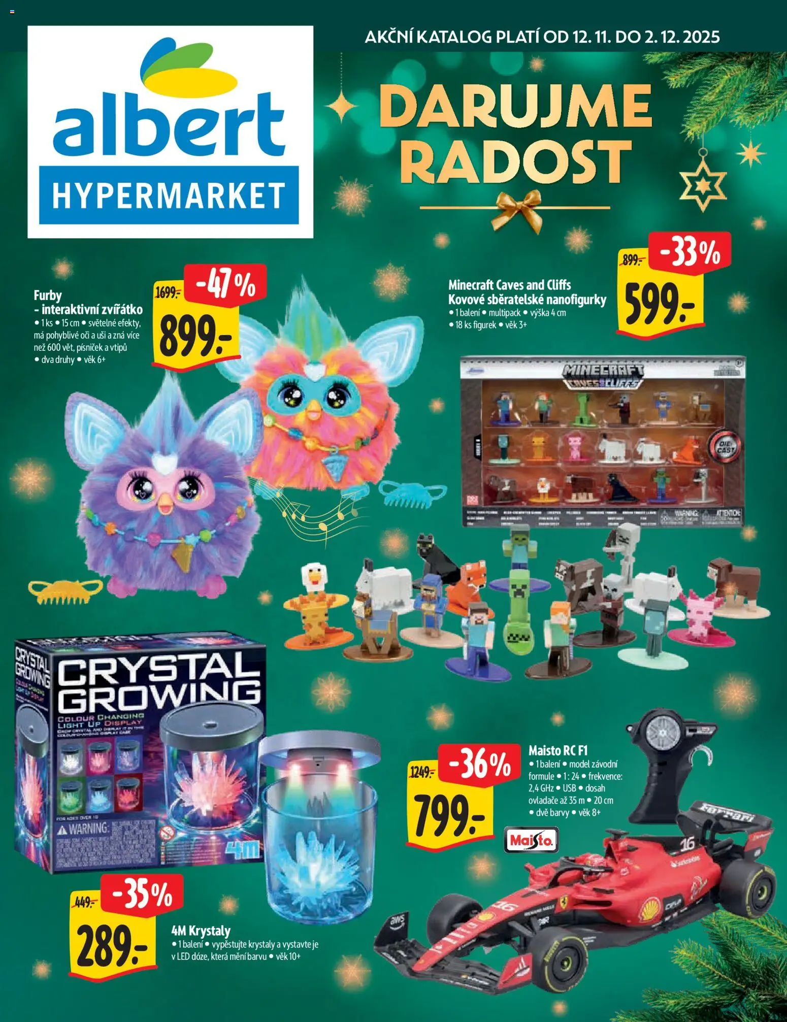 Albert katalog - Hypermarket - Vánoce - strana 1- platný od 12.11.2025
