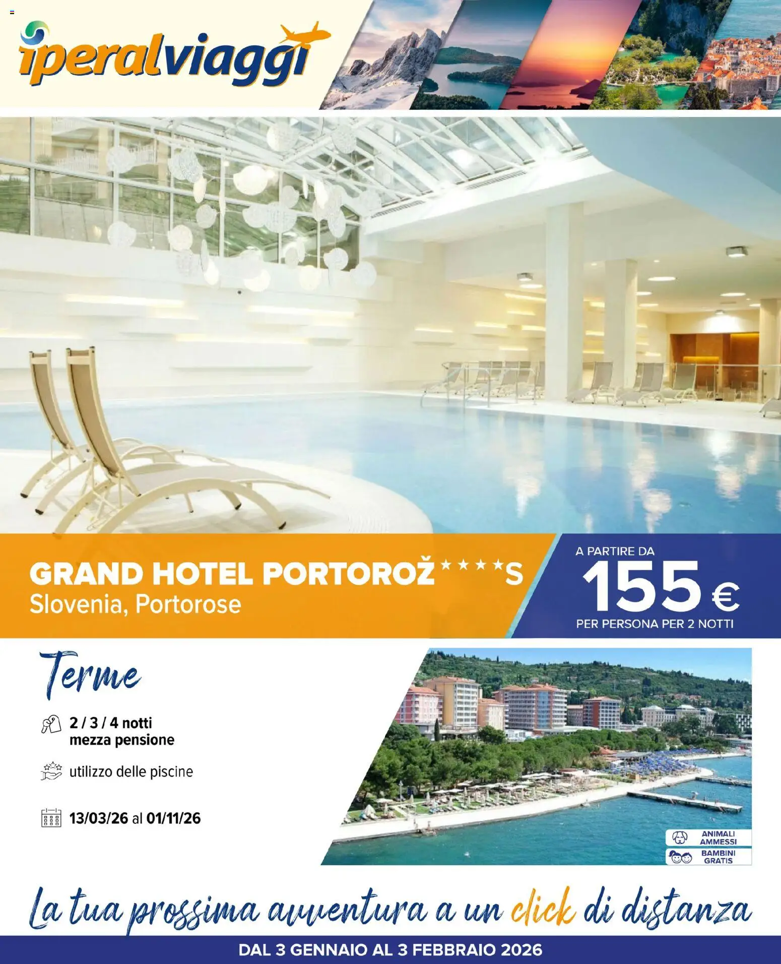 Iperal Viaggi catalogo - pagina 1 - valido dal 03/01/2026