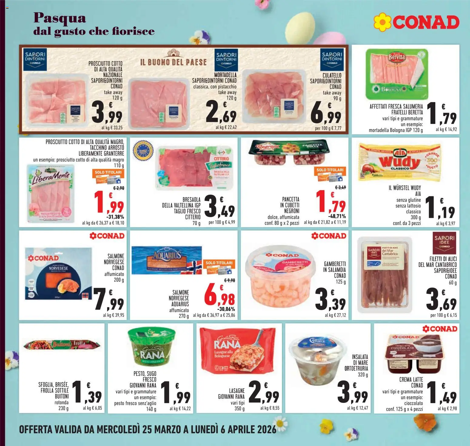 Conad volantino - pagina 12 - valido dal 25/03/2026