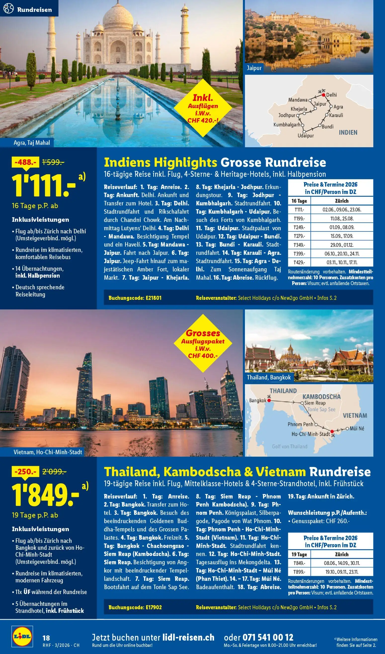 Lidl Aktionen Reisen März - page 18- valid from 28.02.2026