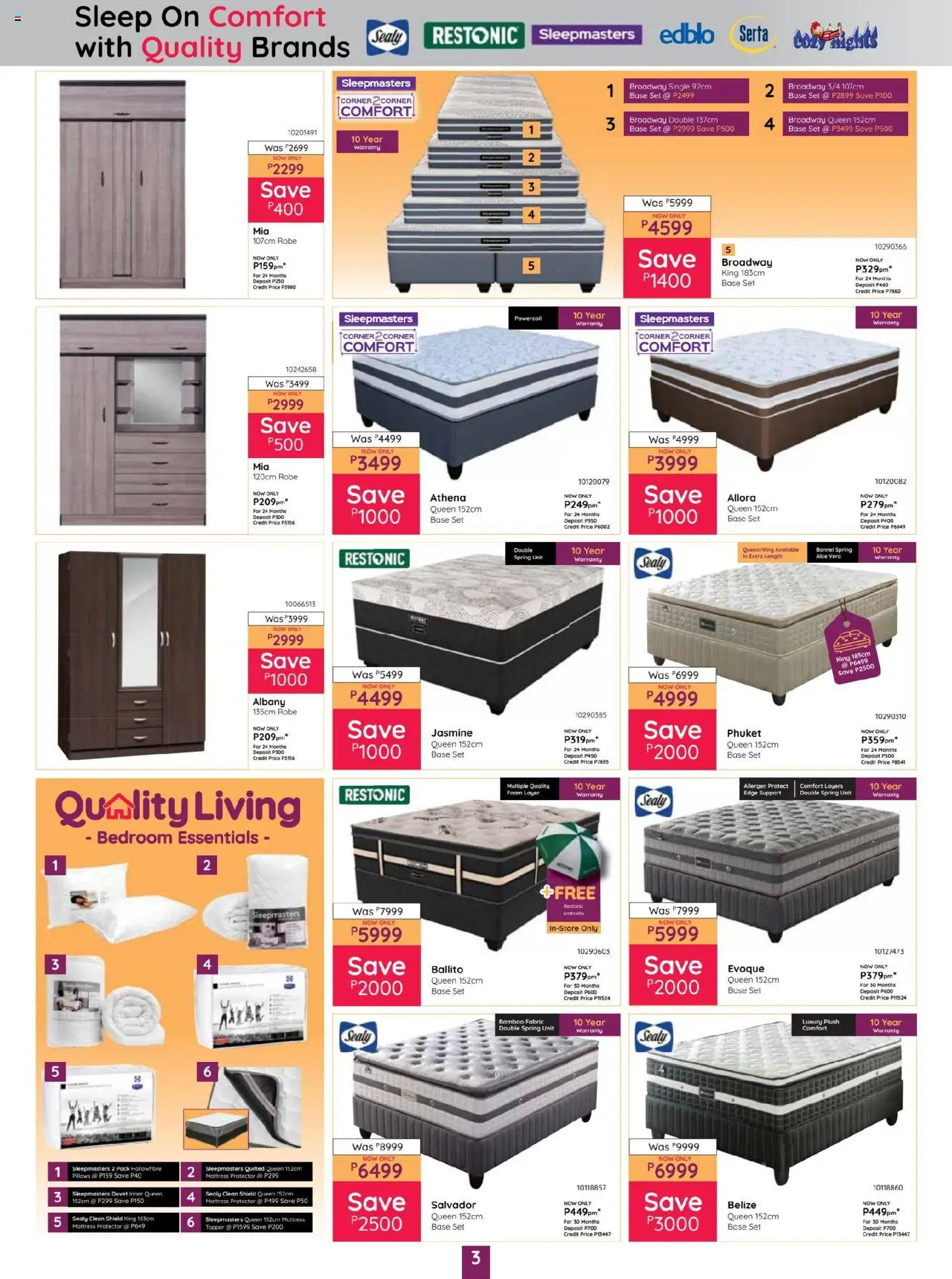 Bradlows Botswana Catalogue - page 3- valid from 17/07/2025