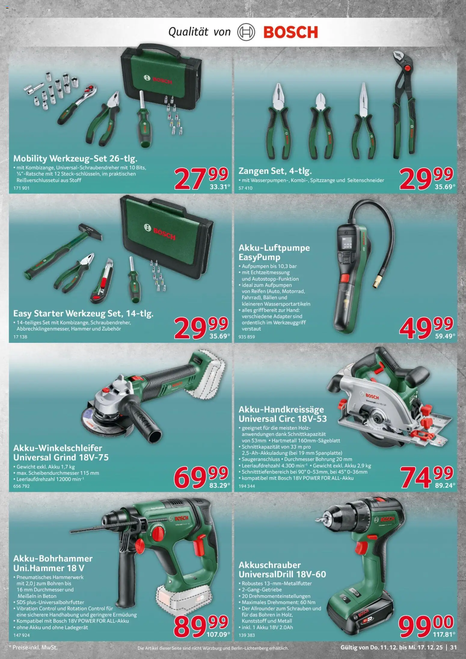 Selgros  Non Food - Seite 31 - gültig ab 11.12.2025