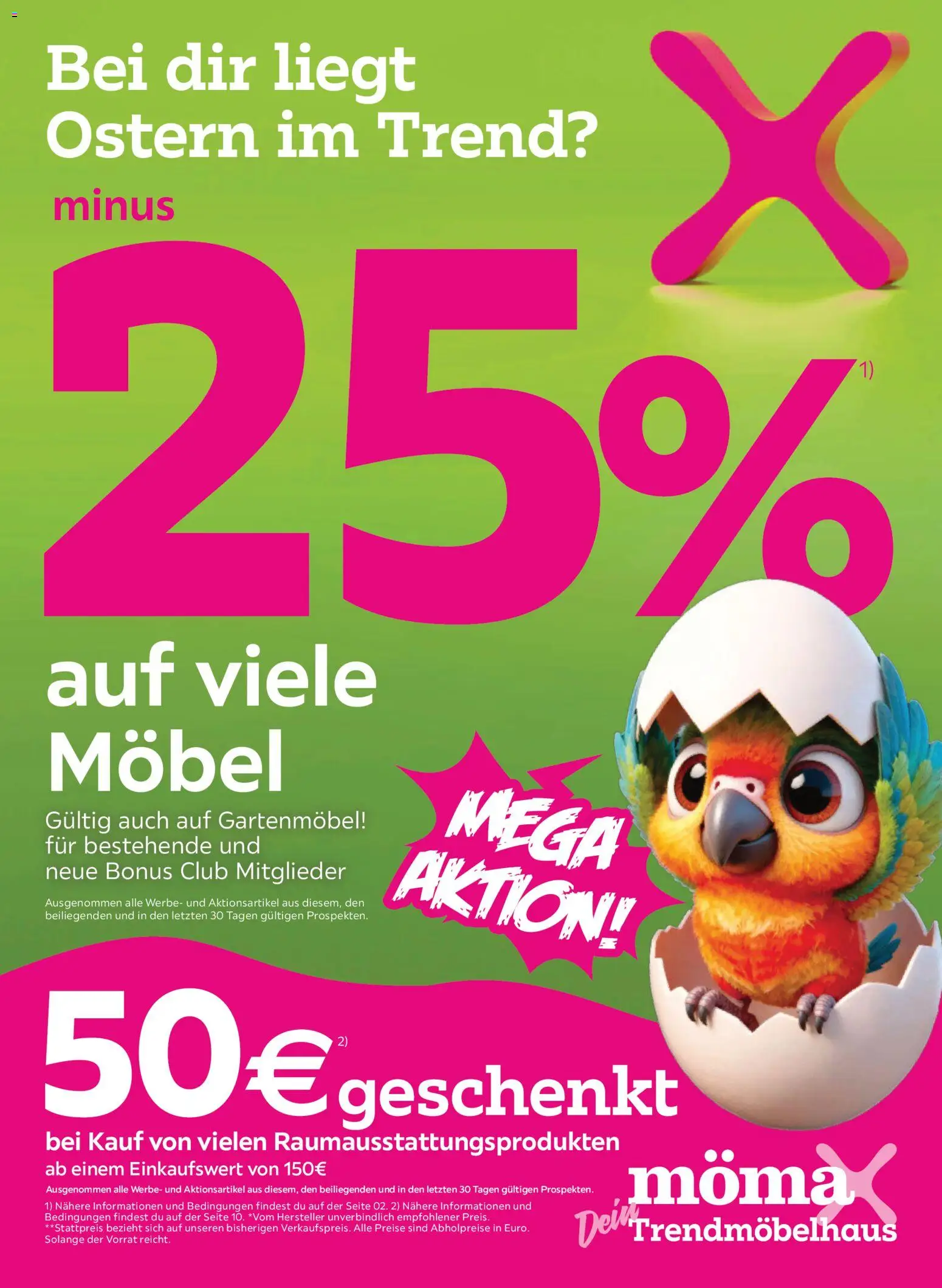 Mömax Prospekt aktuell - Seite 1- gültig ab 07.04.2026