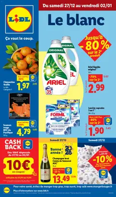 Aperçu LIDL catalogue semaine 52 valable à partir du 27/12/2025