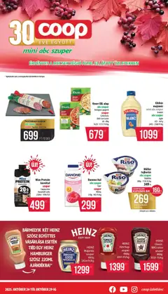 Előnézet COOP - Mini & Abc & Szuper / Mecsek érvényes 2025.10.24.-tól