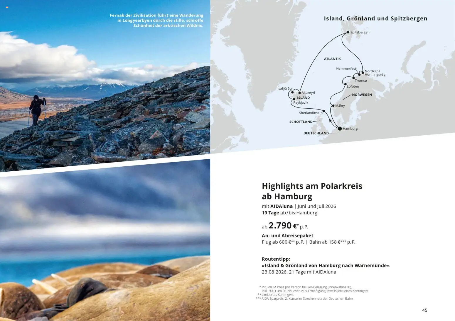 Aida AIDAselection - Seite 45 - gültig ab 01.04.2026