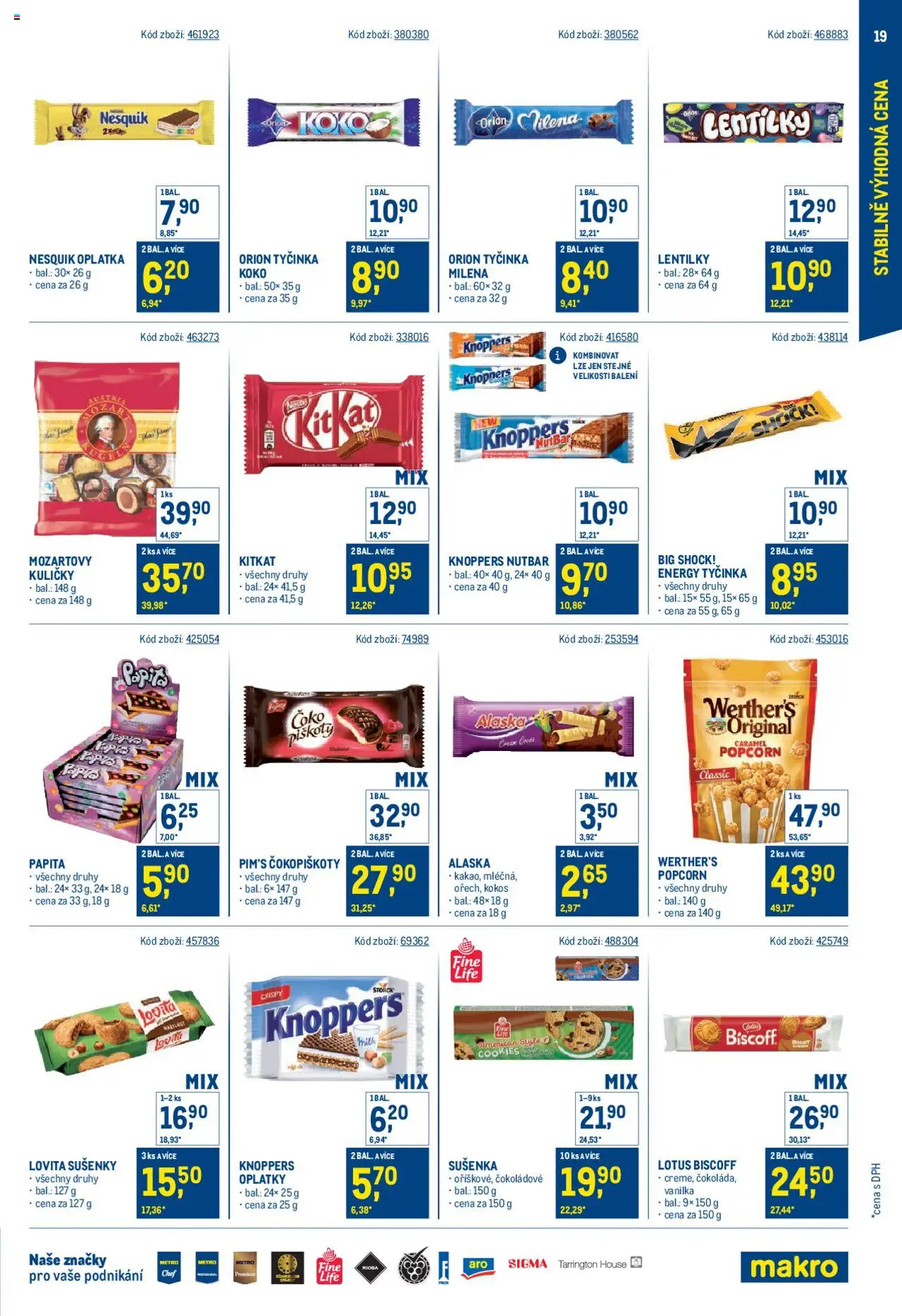 Makro leták - Stabilně výhodná cena - maloobchod - strana 19- platný od 21.05.2025