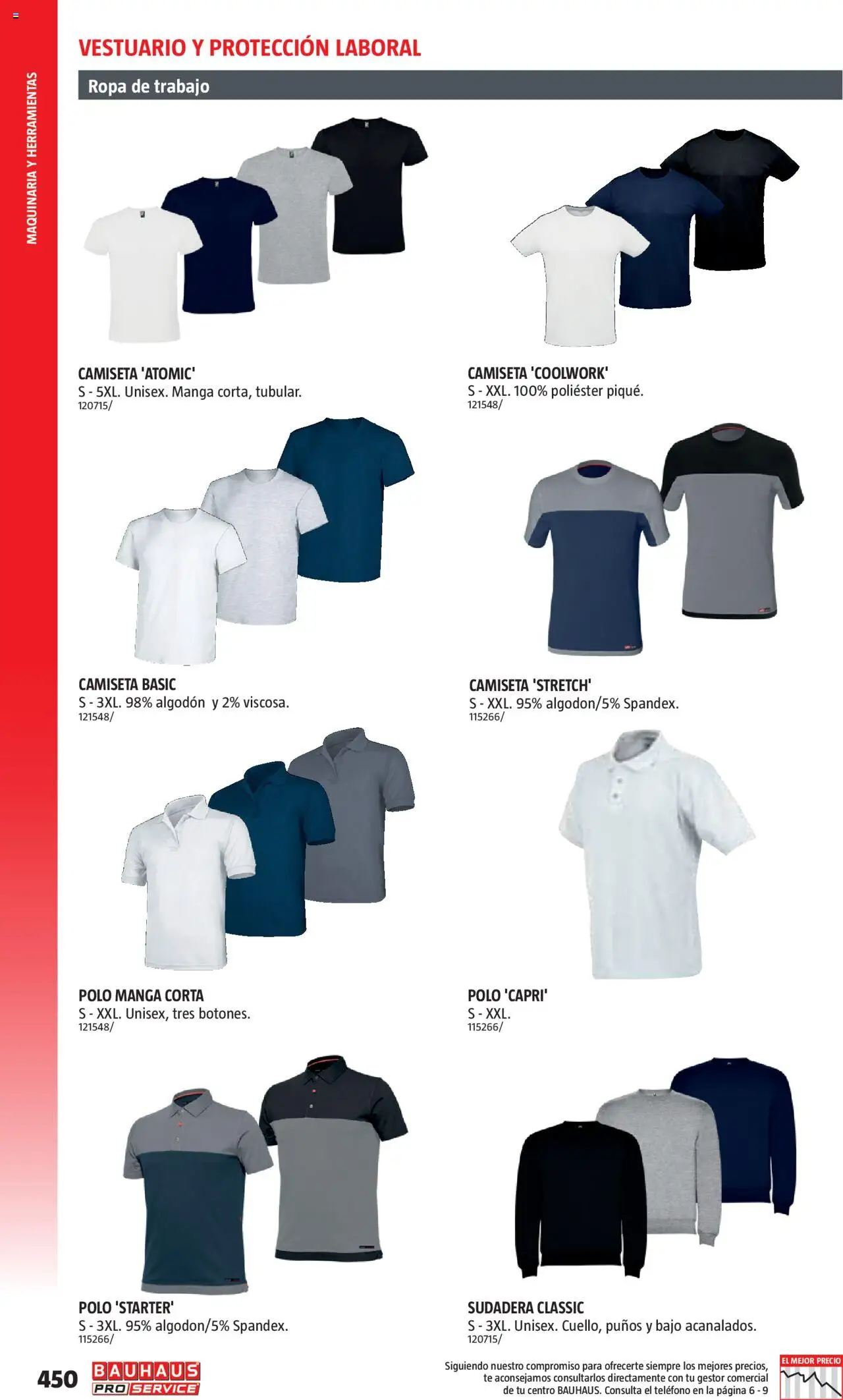 Bauhaus - ProService  - Página de 450 - Válido desde 24/02/2025