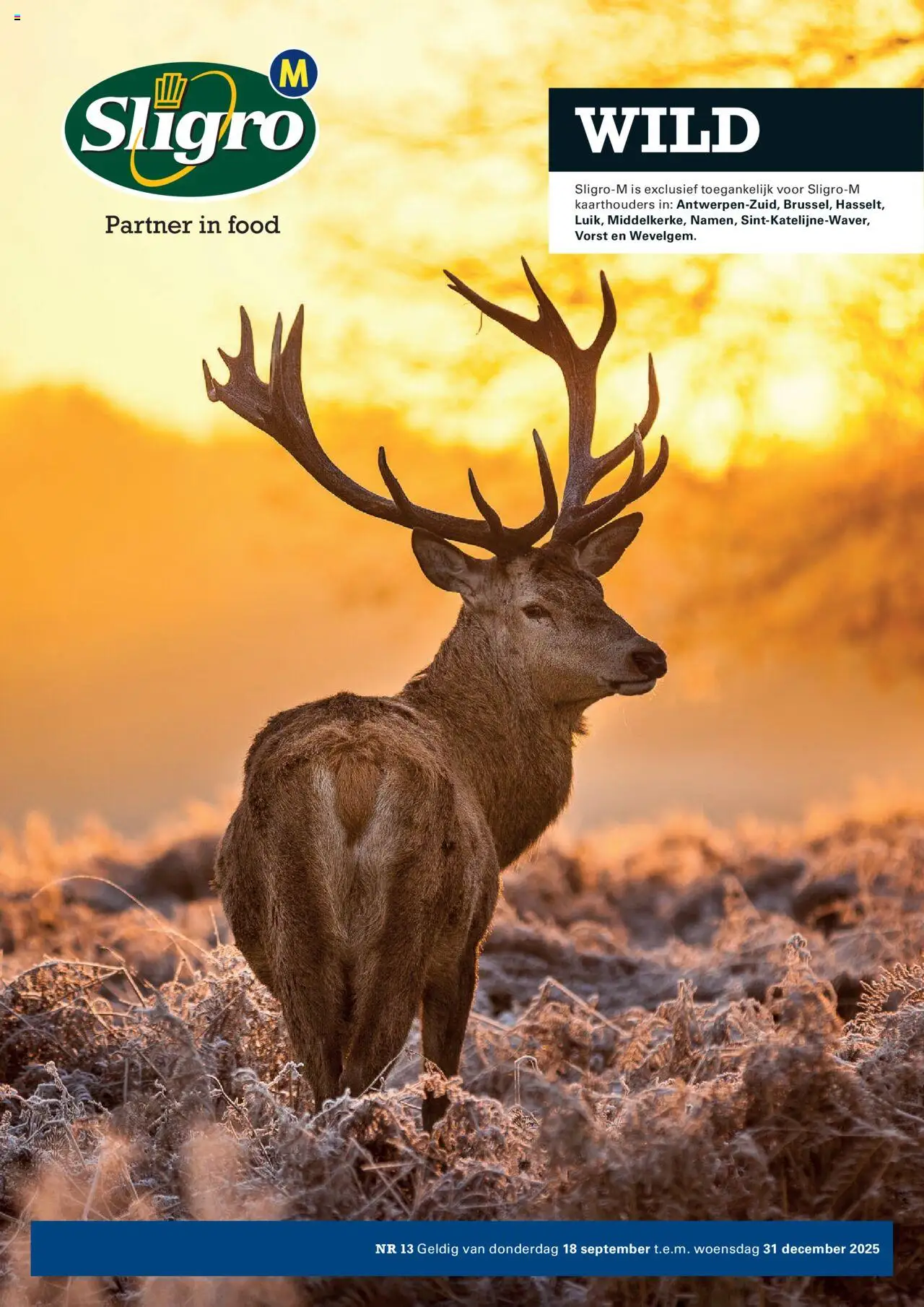 Sligro - M- Wild - pagina 1- geldig vanaf 18/09/2025