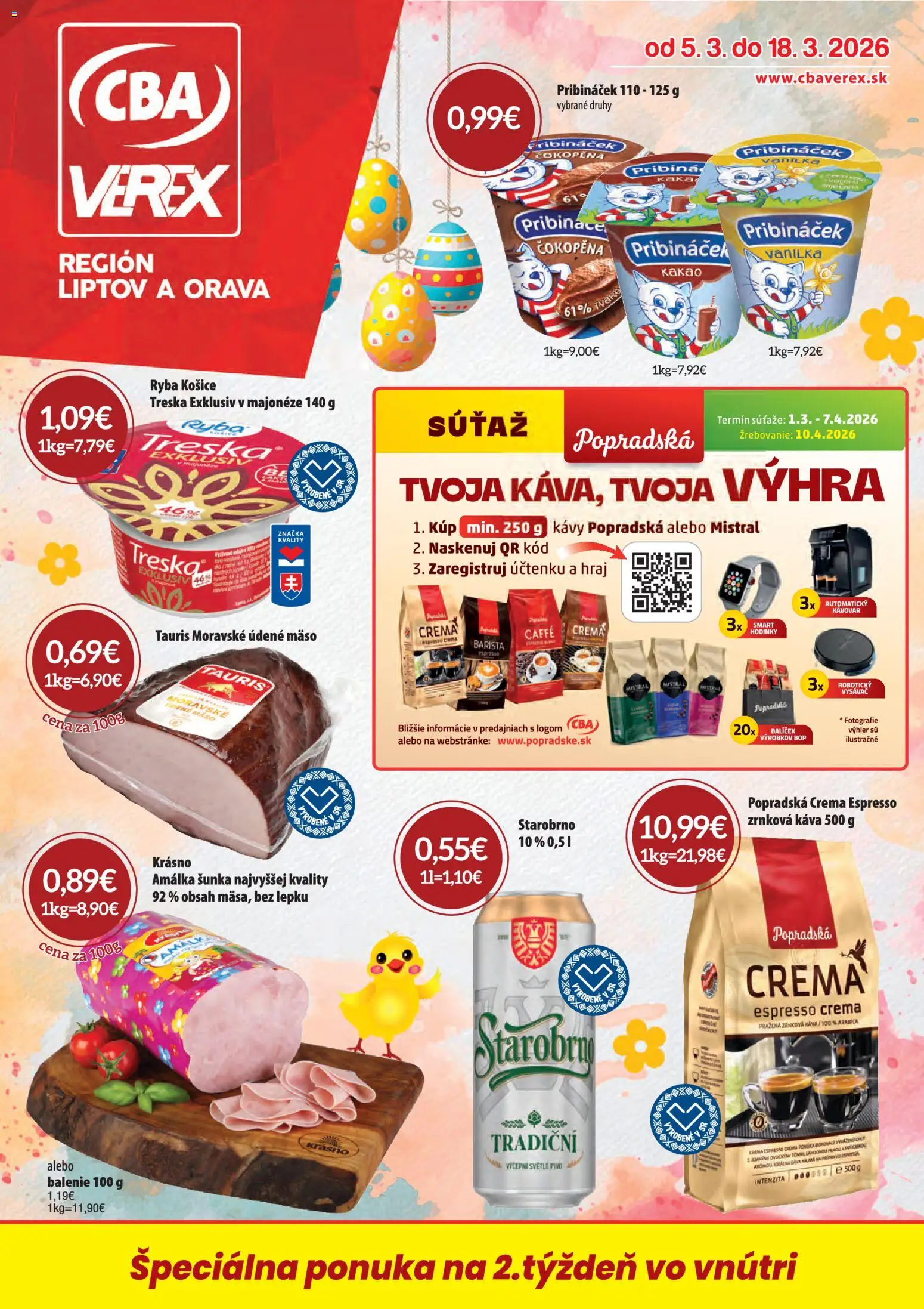 CBA Verex leták - strana 1- platný od 05.03.2026