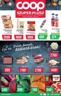 Előnézet COOP - Szuper Plusz / Tisza érvényes 2026.02.05.-tól