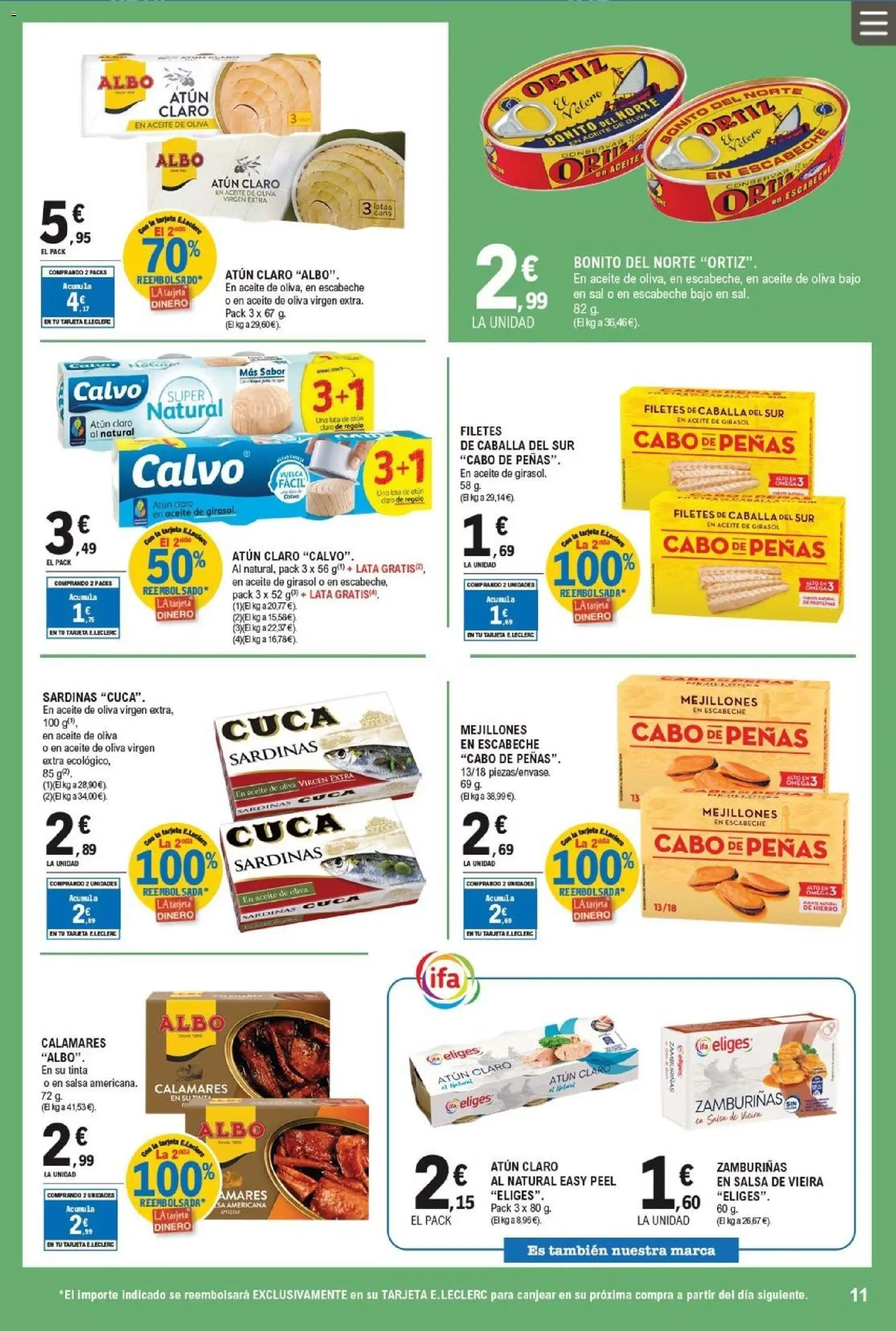 E.Leclerc folleto - Página de 11 - Válido desde 25/02/2026
