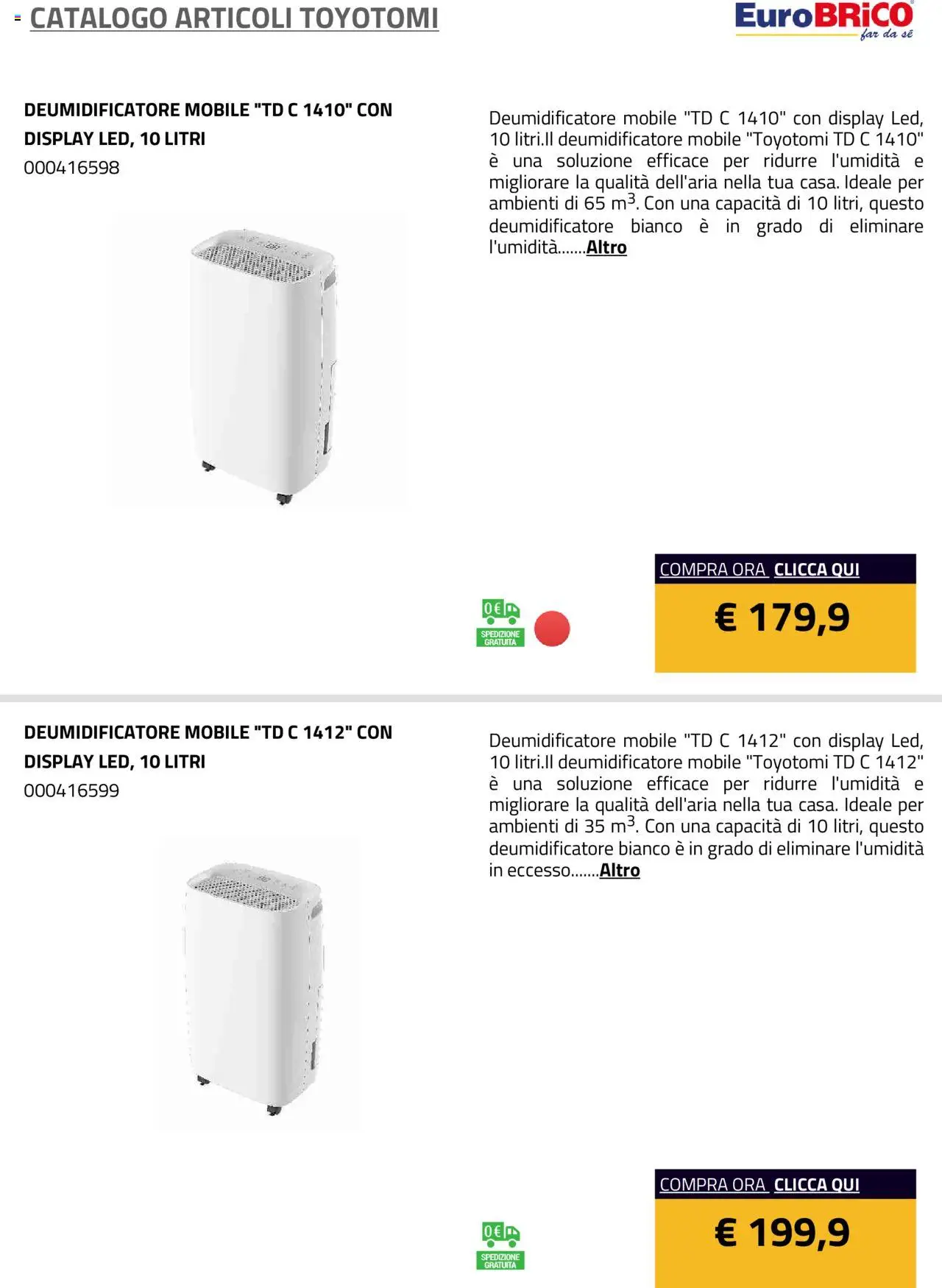 Eurobrico Articoli Toyotomi catalogo - pagina 15 - valido dal 23/07/2025