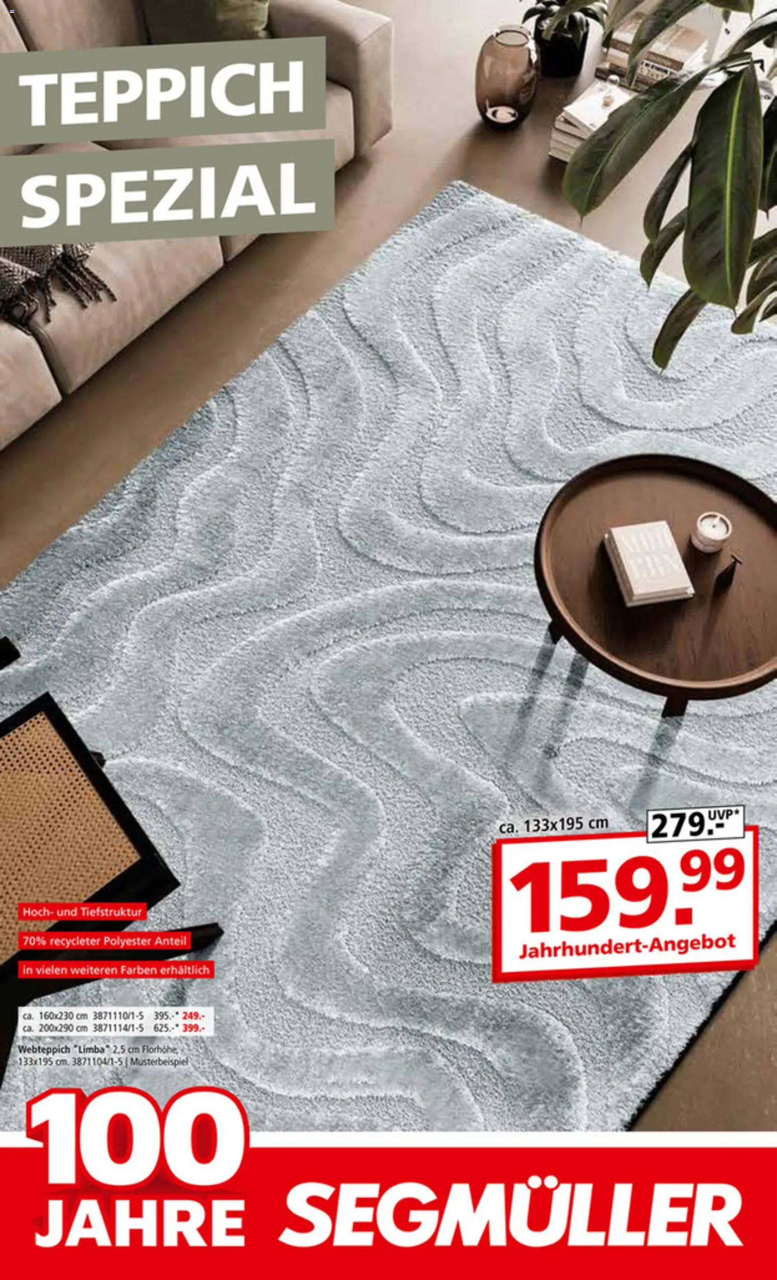 Segmüller Teppich Spezial  - Seite 1 - gültig ab 29.12.2025