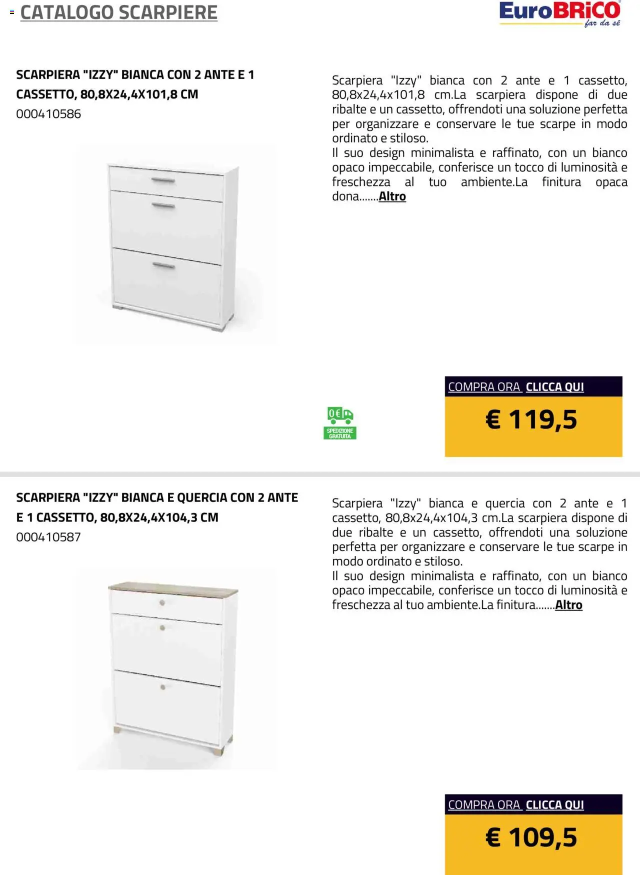 Eurobrico Scarpiere catalogo - pagina 42 - valido dal 23/07/2025