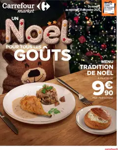 Aperçu Carrefour Market Traiteur festif valable à partir du 02/12/2025