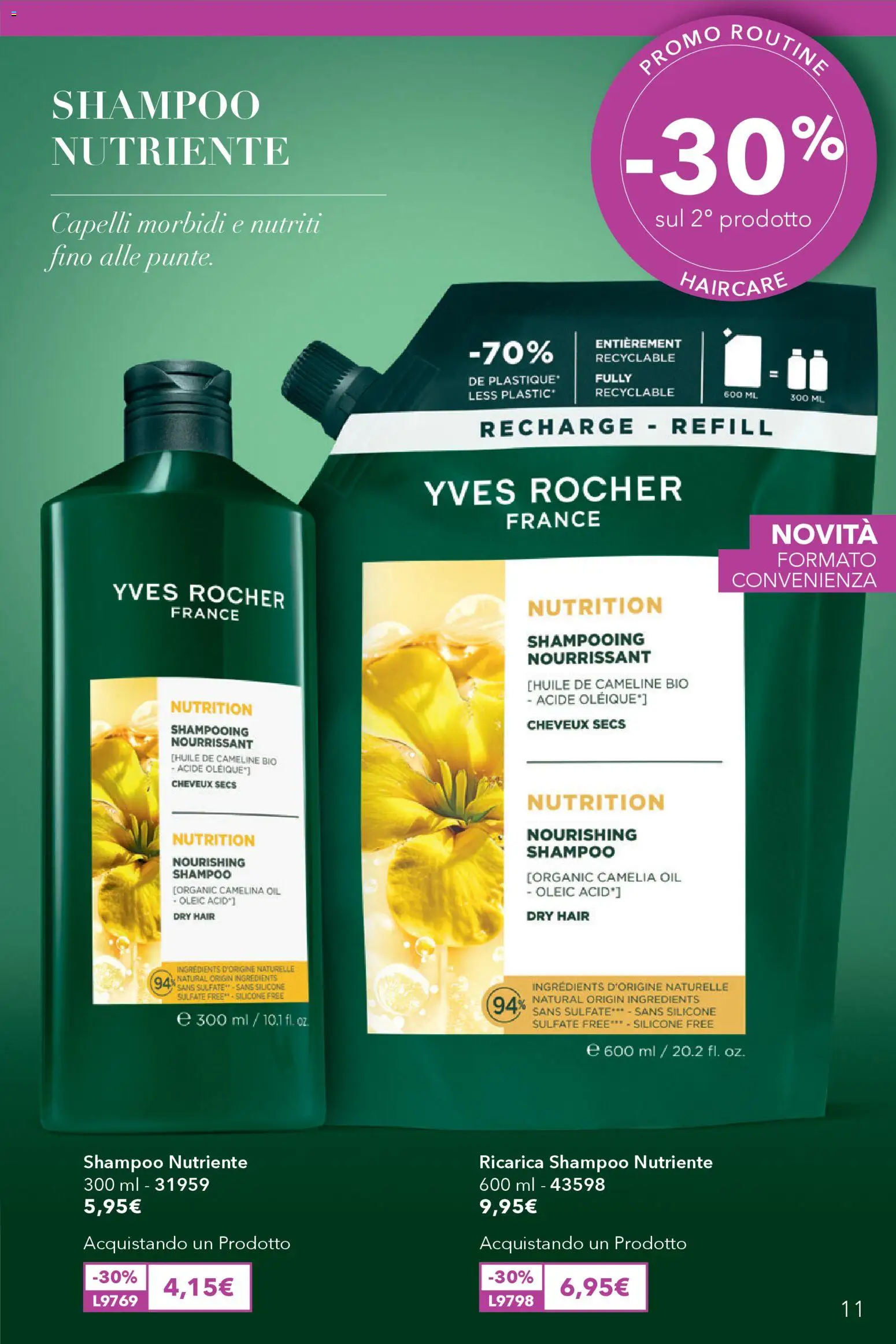 Yves Rocher catalogo Haircare - pagina 11 - valido dal 02/04/2026