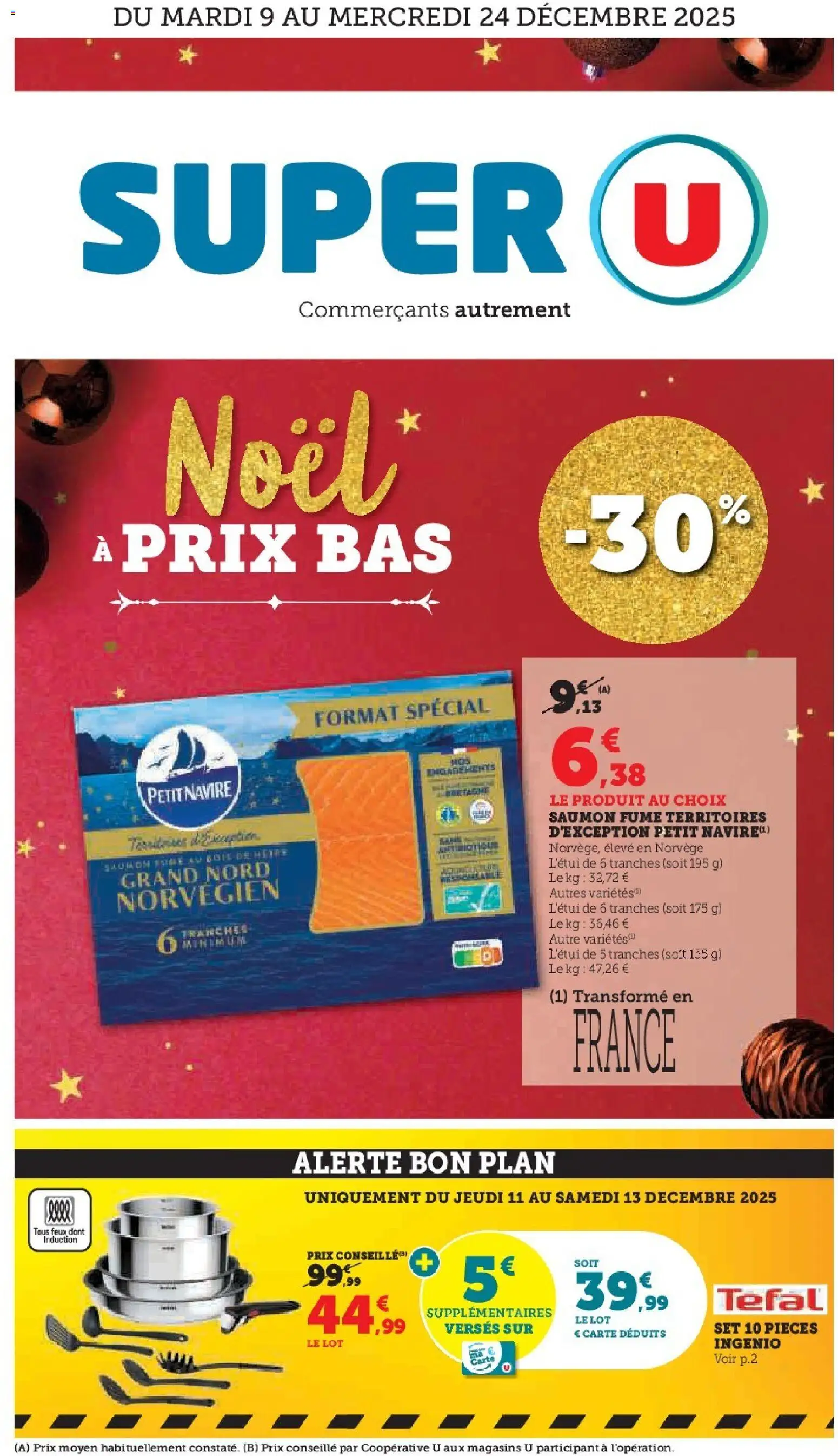 Super U catalogue - page 1 - valable à partir du 09/12/2025