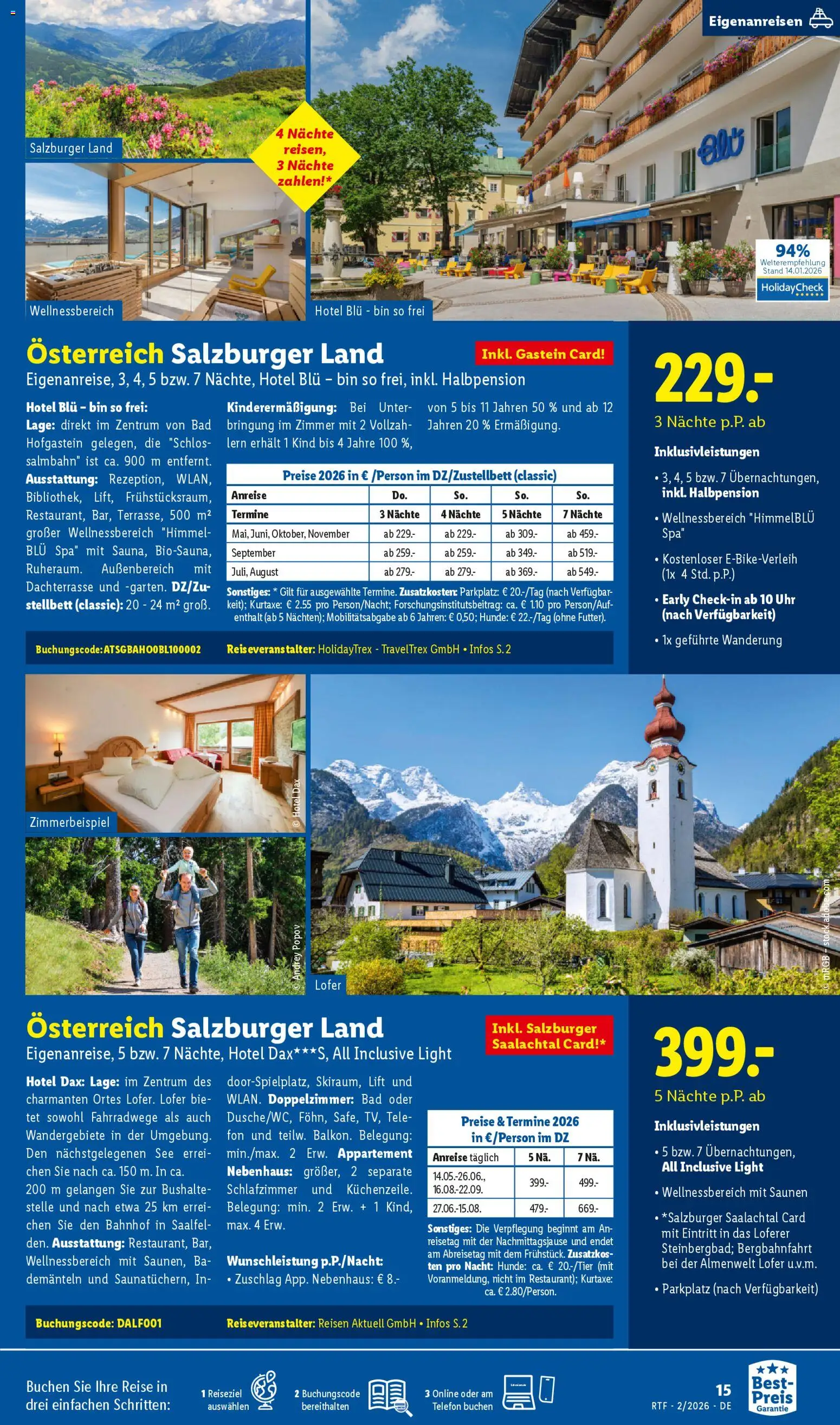 Lidl Reisen Prospekt 	 - Seite 15 - gültig ab 14.02.2026