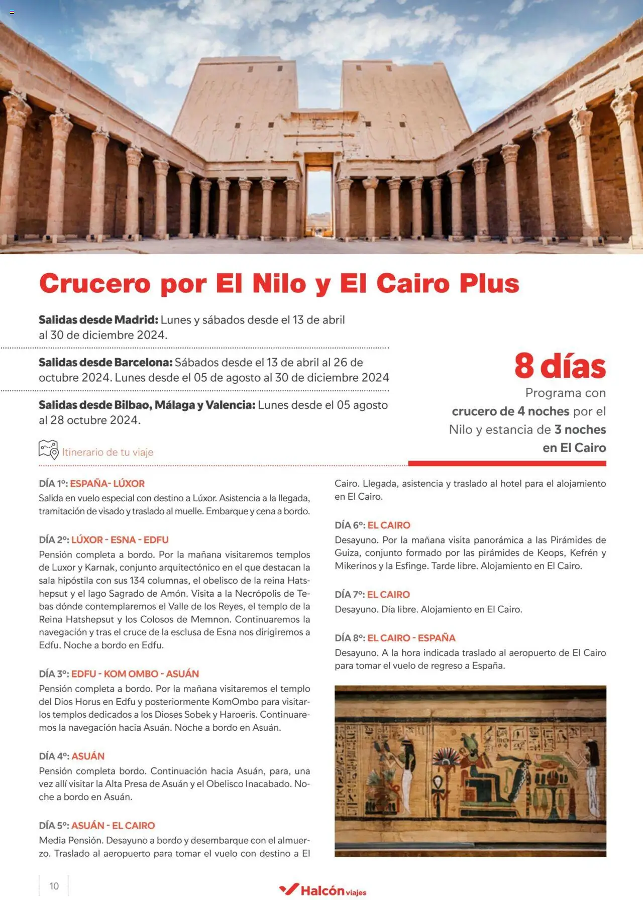 Halcón Viajes Egipto - Página de 10 - Válido desde 15/04/2024