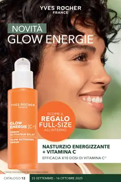 Anteprima Yves Rocher Catalogo Glow Energie valida dal 23/09/2025