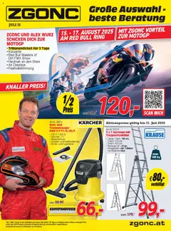 Vorschau Zgonc - Flugblatt Juli II 2025 gültig ab 15.08.2025