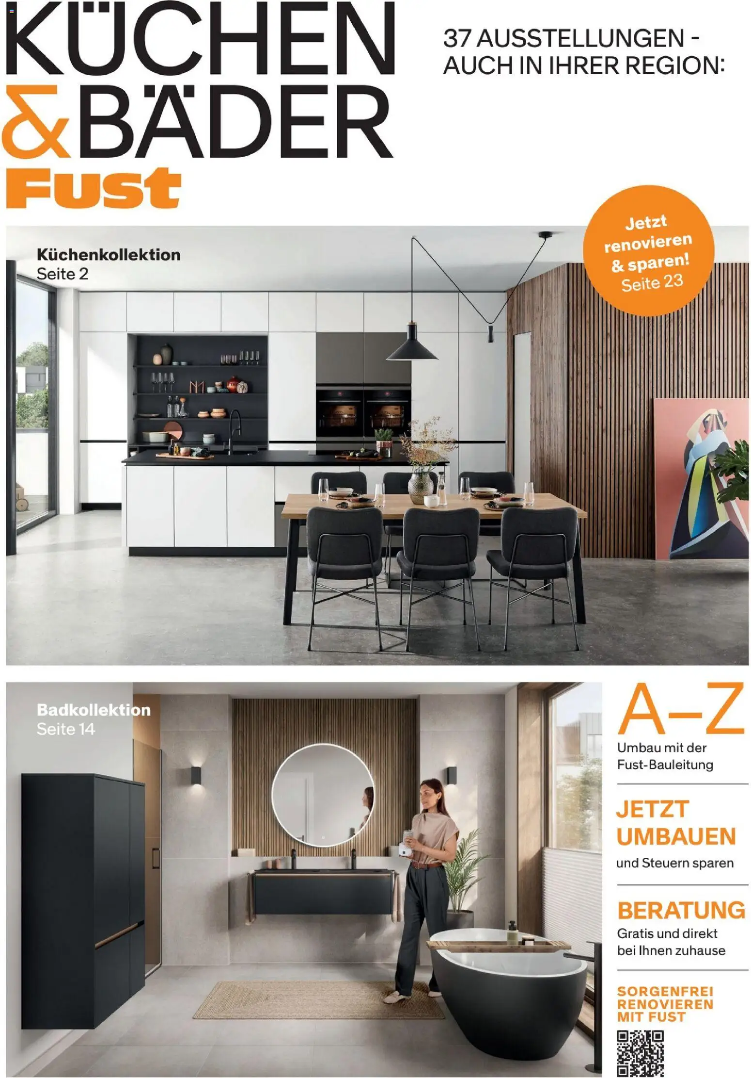 Fust Aktionen Küchen- und Badezimmerprospekt - Seite 1- gültig ab 27.12.2025