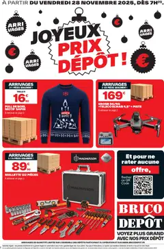 Aperçu Brico Dépôt catalogue valable à partir du 28/11/2025