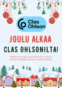 Esikatselu Clas Ohlson tarjoukset voimassa alkaen 02/12/2025