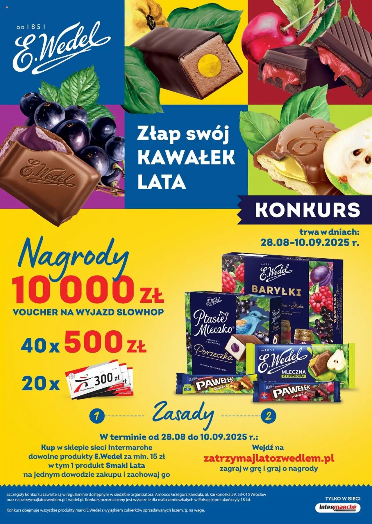 Intermarche Konkurs - Złap swój kawałek lata - strona 1- ważny od 28.08.2025