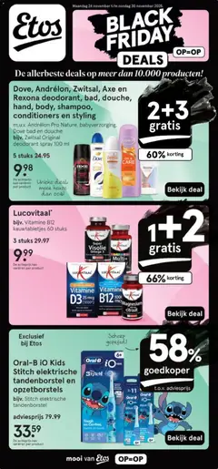 Etos - Black Friday geldig vanaf 24-11-2025