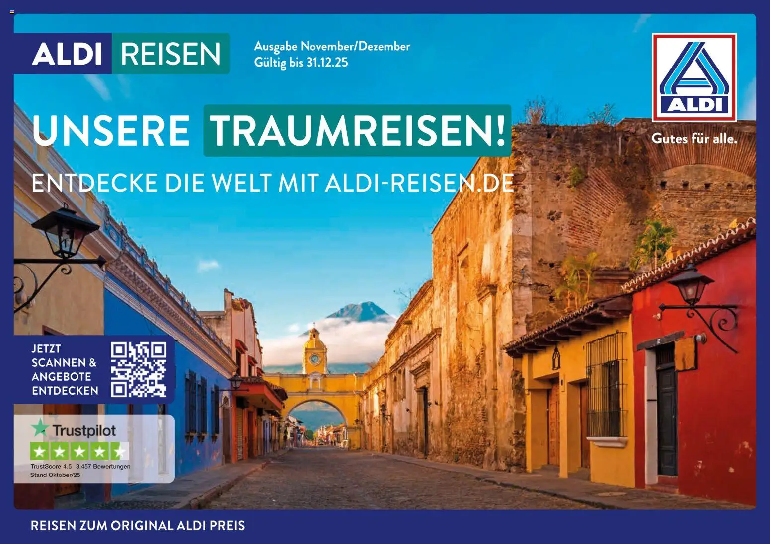 Aldi Reisen Traumreisen - Seite 1 - gültig ab 01.11.2025