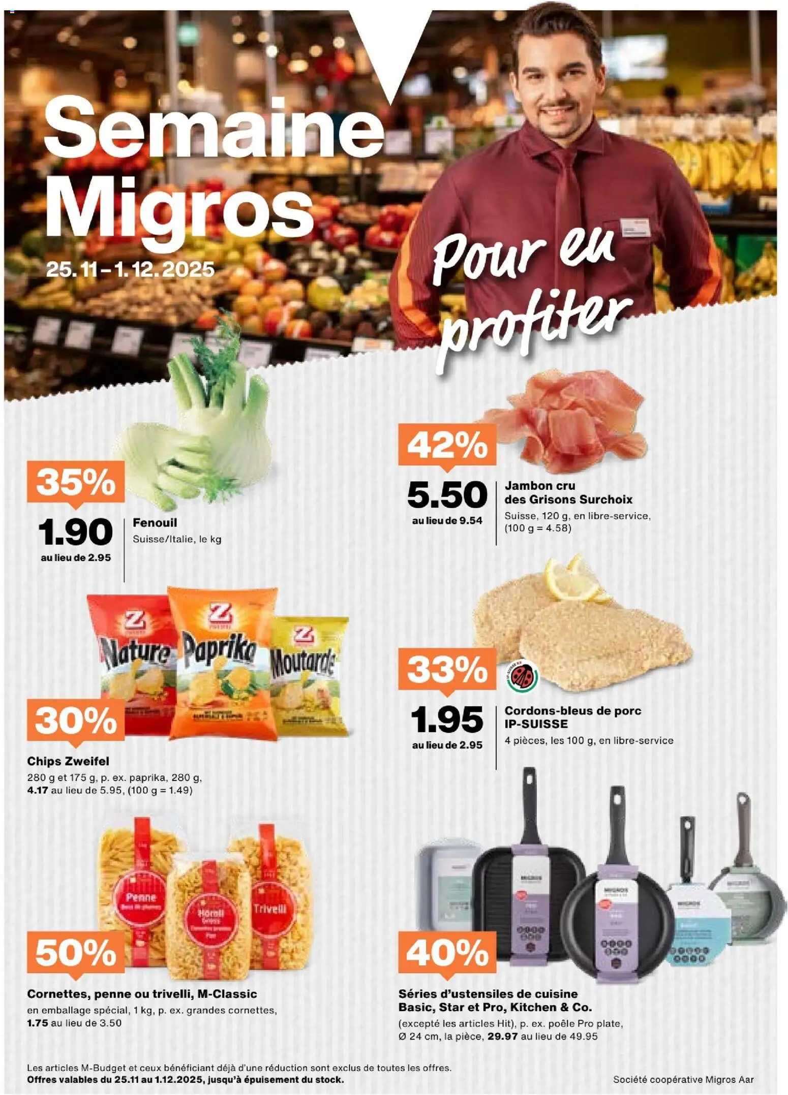 Migros Aktionen FR - Seite 1- gültig ab 25.11.2025
