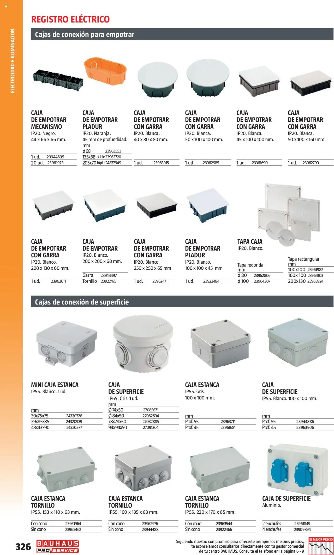 Bauhaus - ProService  - Página de 326 - Válido desde 24/02/2025