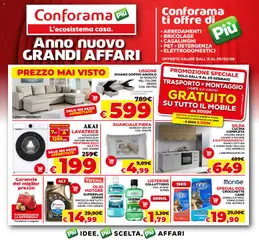 Anteprima Volantino Conforama	 valida dal 08/01/2026