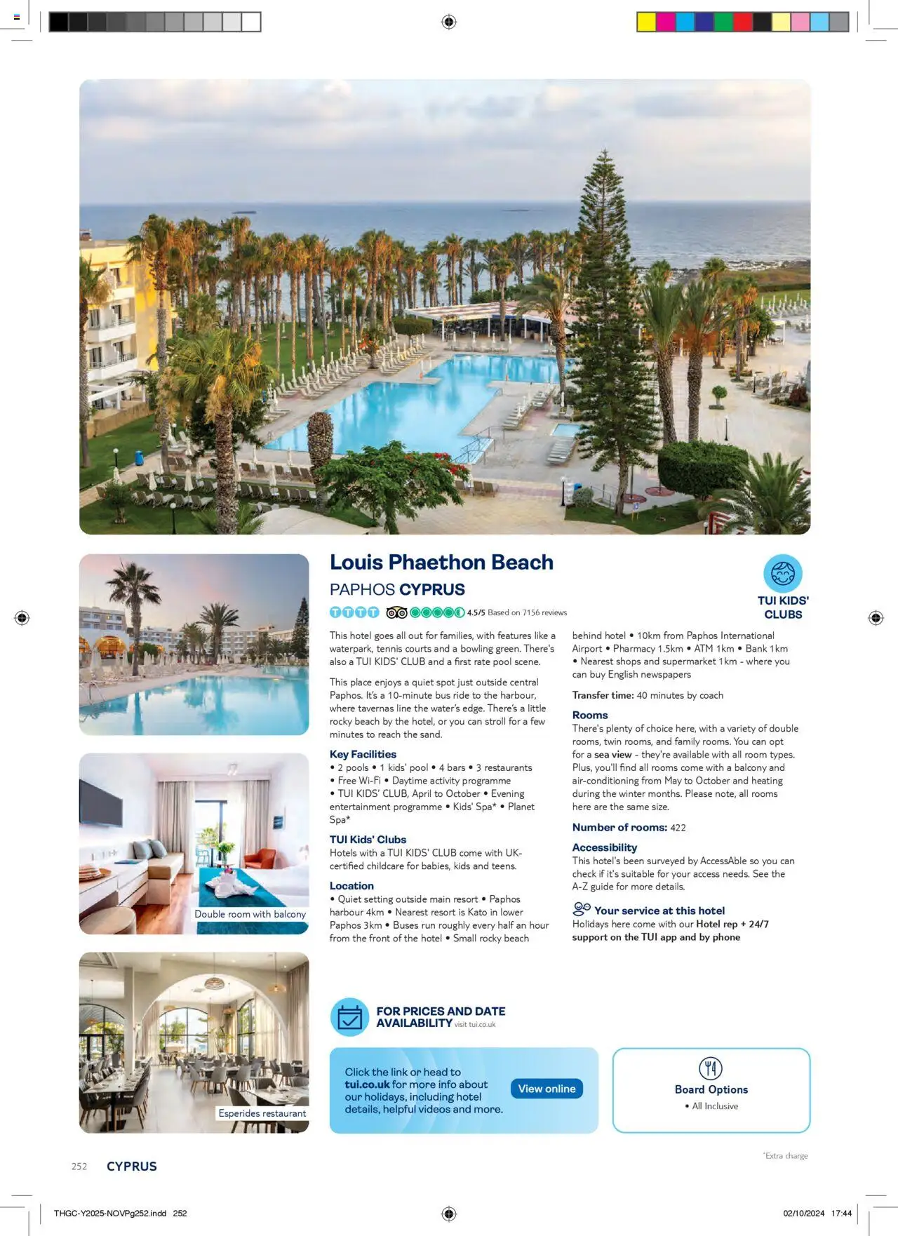 TUI - Greece & Cyprus - page 252- valid from 01/05/2025