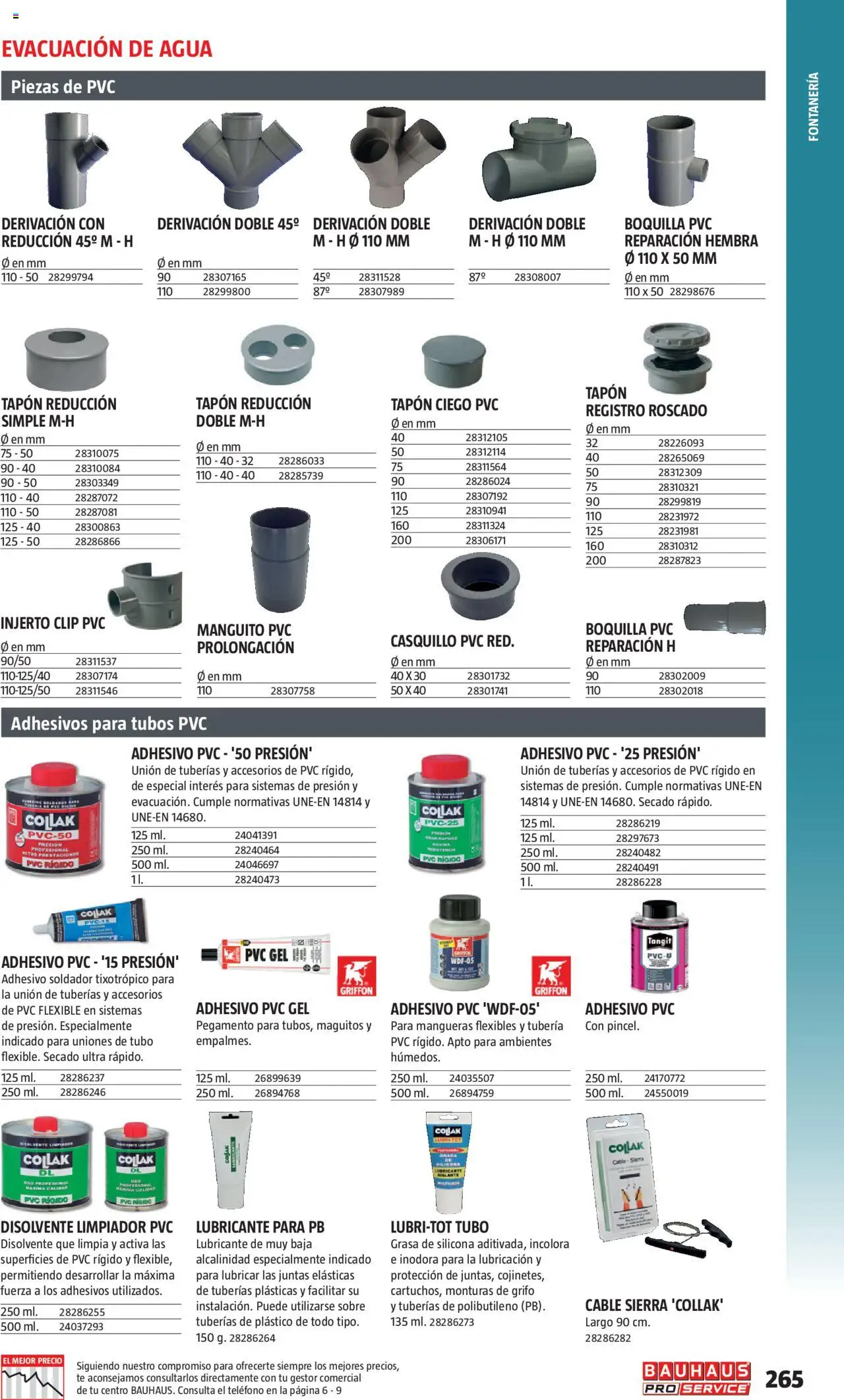 Bauhaus - ProService  - Página de 265 - Válido desde 24/02/2025