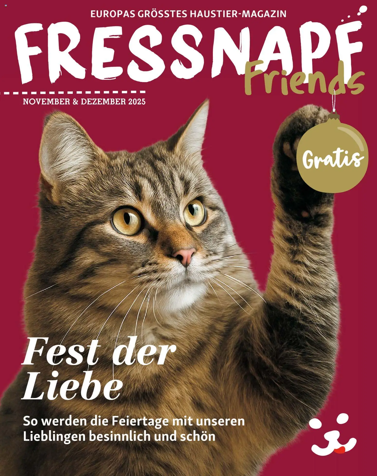 Fressnapf Friends Magazin - Seite 1 - gültig ab 01.11.2025