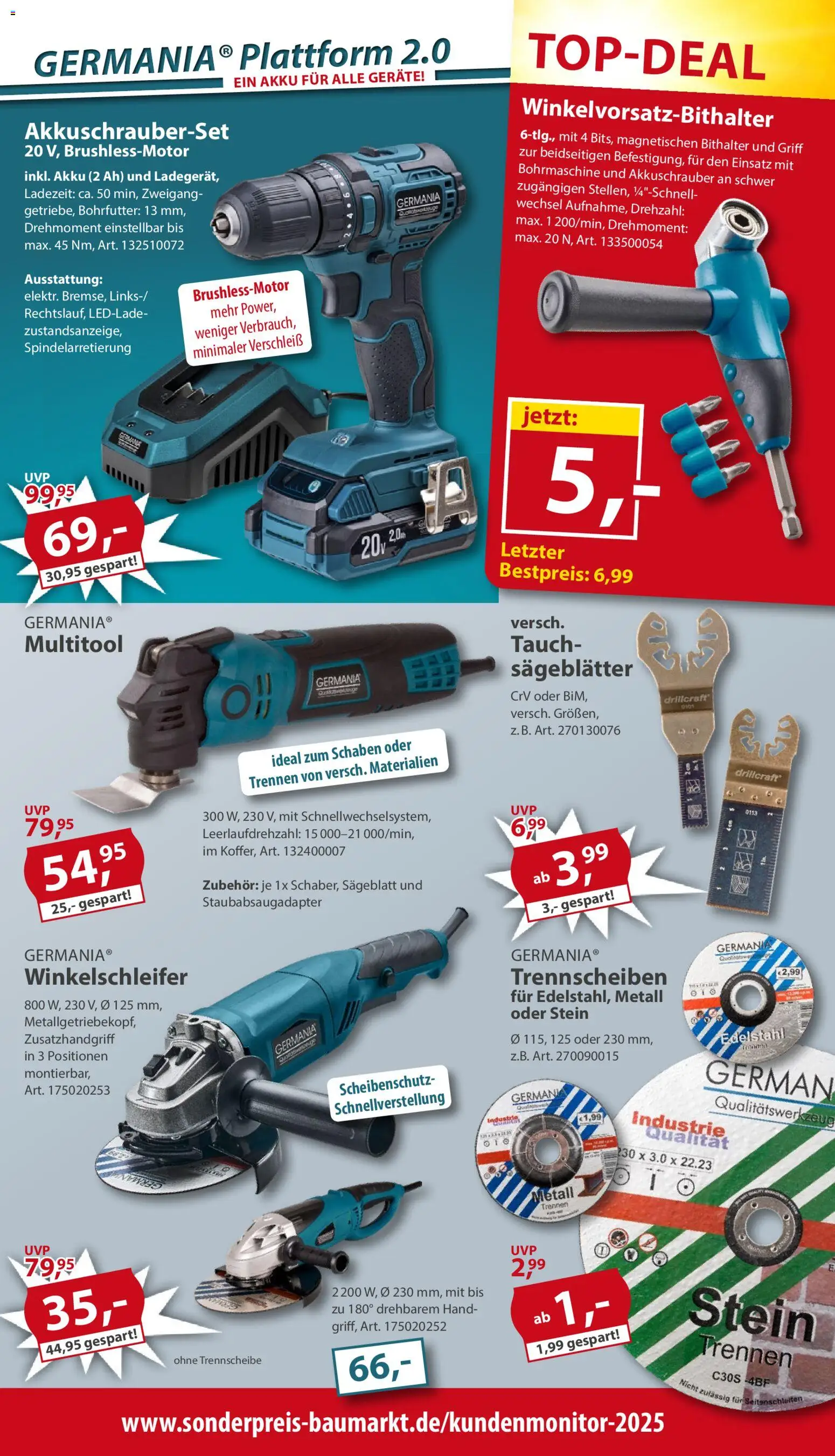 Sonderpreis Baumarkt Prospekt 	 - Seite 13 - gültig ab 07.03.2026